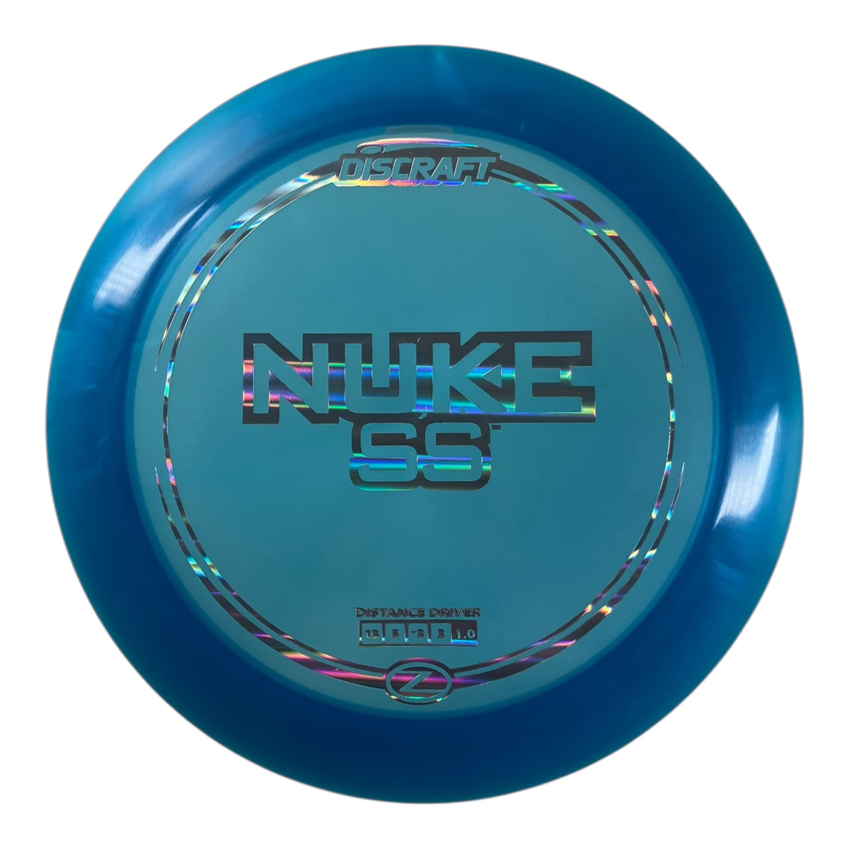 Discraft Nuke SS | Z Line | Blue/Holo 172g Disc Golf