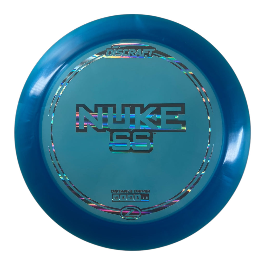Discraft Nuke SS | Z Line | Blue/Holo 172g Disc Golf