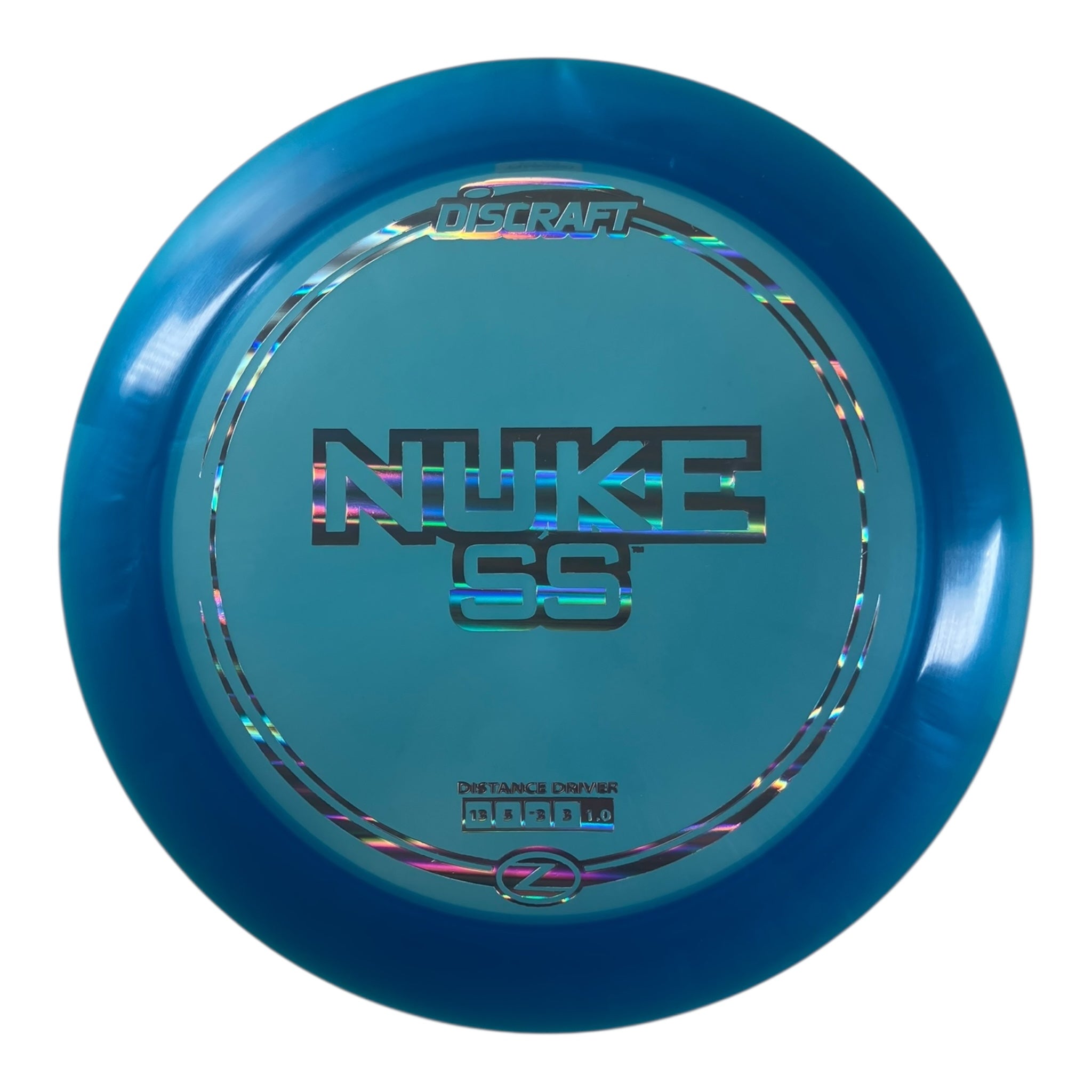 Discraft Nuke SS | Z Line | Blue/Holo 172g Disc Golf