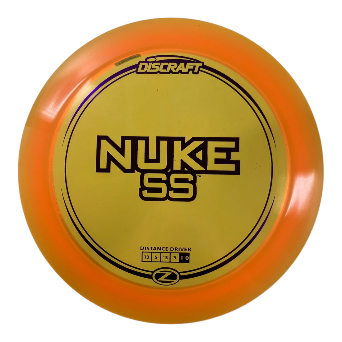 Discraft Nuke SS | Z Line | Orange/Purple 169g Disc Golf