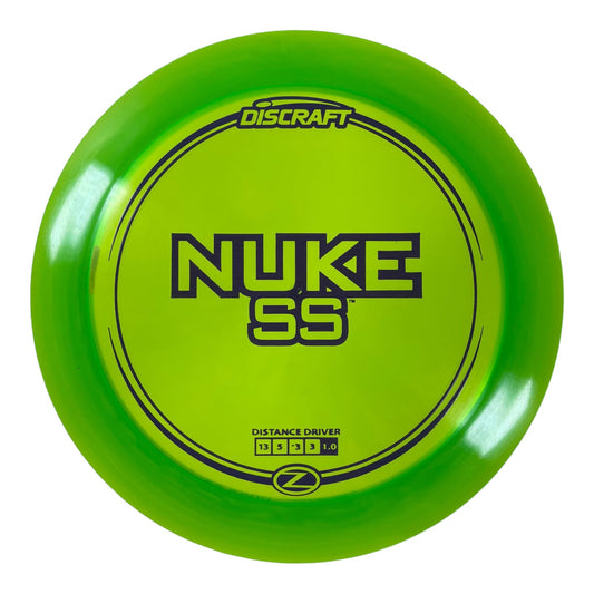 Discraft Nuke SS | Z Line | Green/Purple 172g Disc Golf