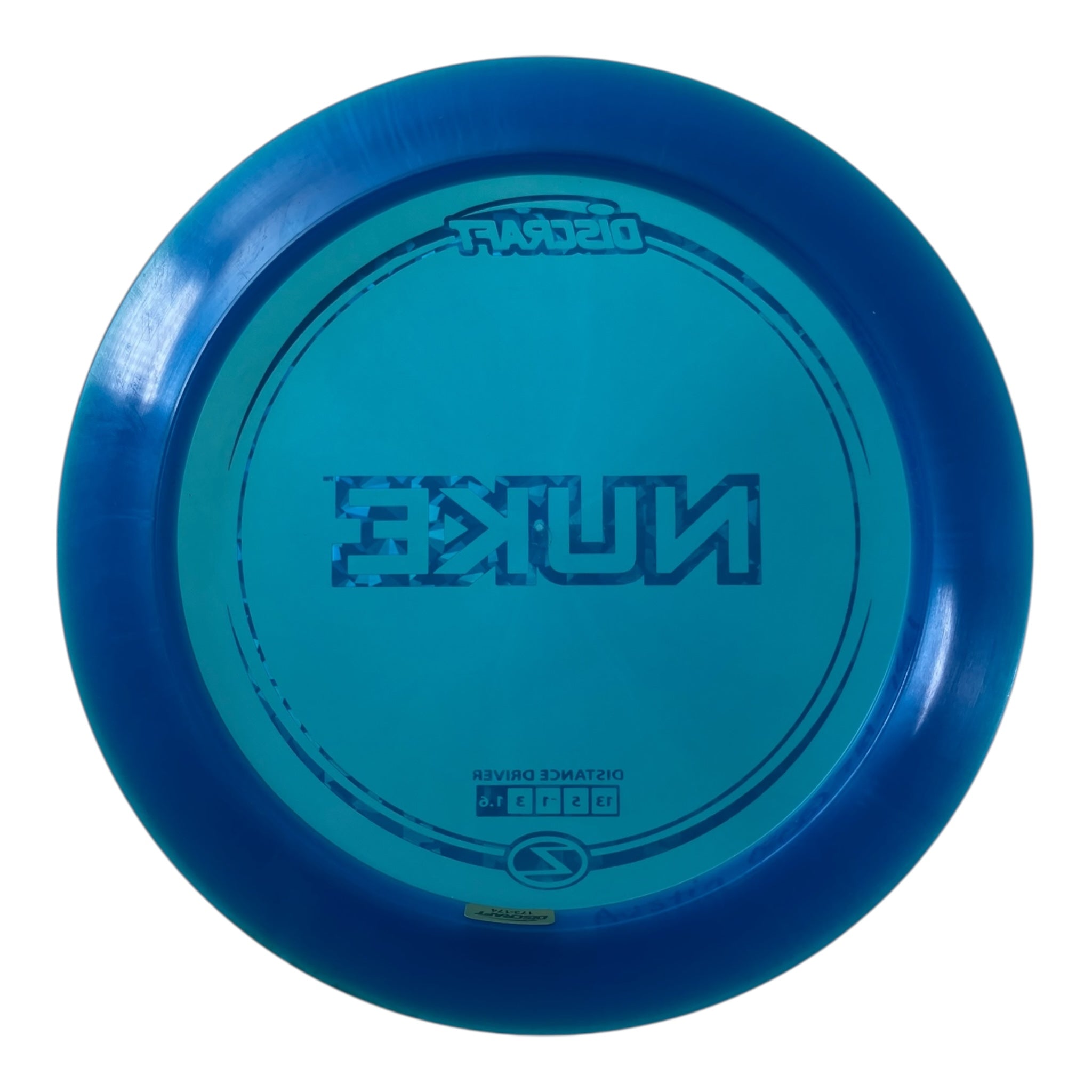 Discraft Nuke - Used Excellent | Z Line | Blue/Holo 174g Disc Golf