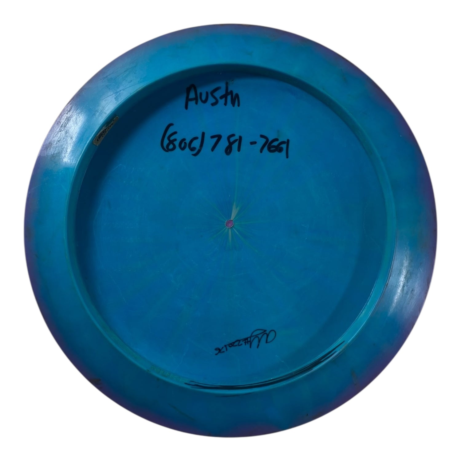 Discraft Nuke - Used Fair | ESP | Blue/Metal 175g (Paige Pierce 5X) Disc Golf