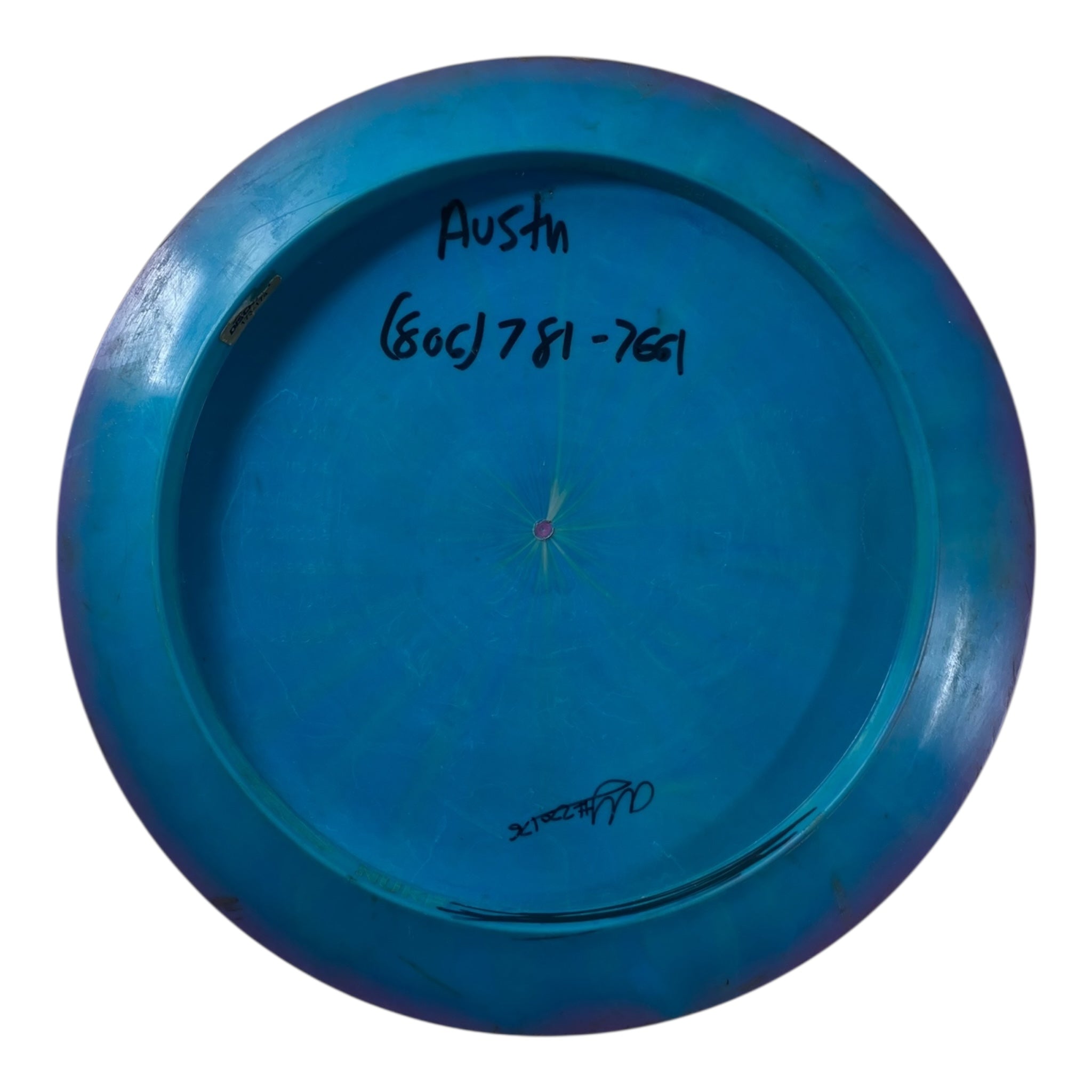 Discraft Nuke - Used Fair | ESP | Blue/Metal 175g (Paige Pierce 5X) Disc Golf