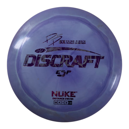 Discraft Nuke - Used Fair | ESP | Purple/Roses 173g (Paige Pierce 5X) Disc Golf