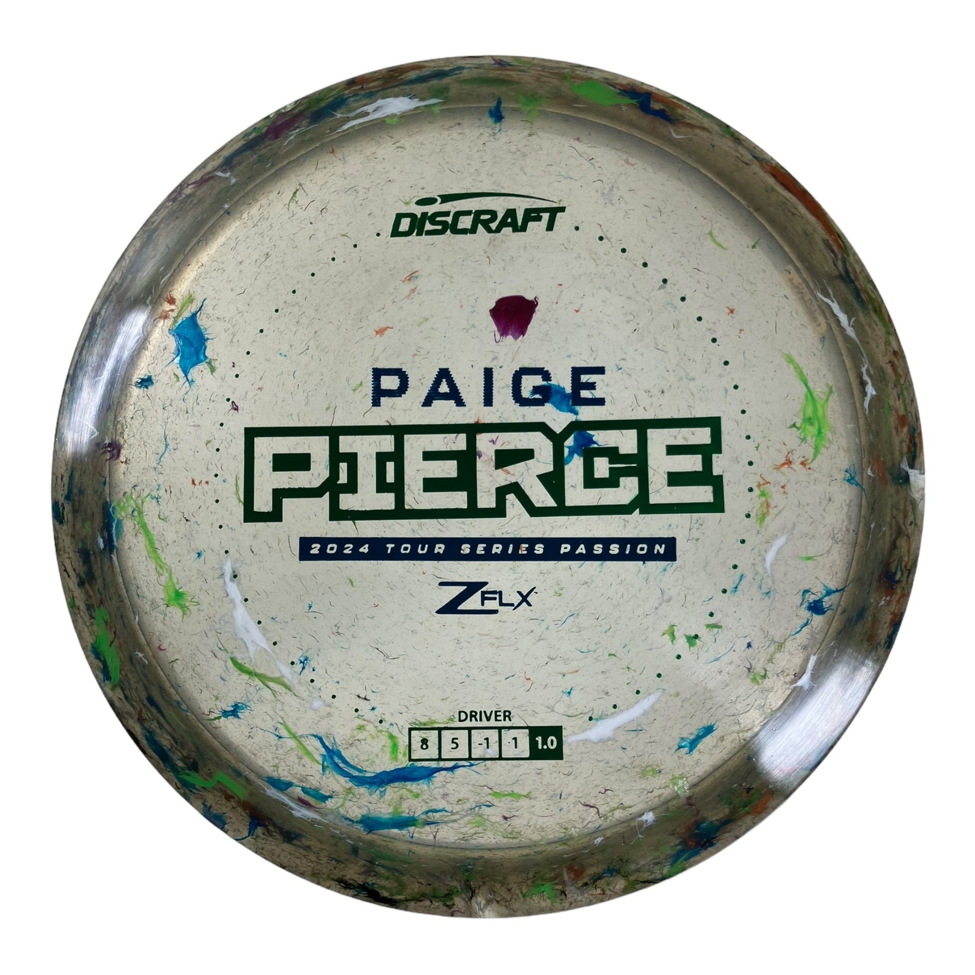 Discraft Passion | Jawbreaker Z FLX | Green/Blue (Paige Pierce) 170g Disc Golf