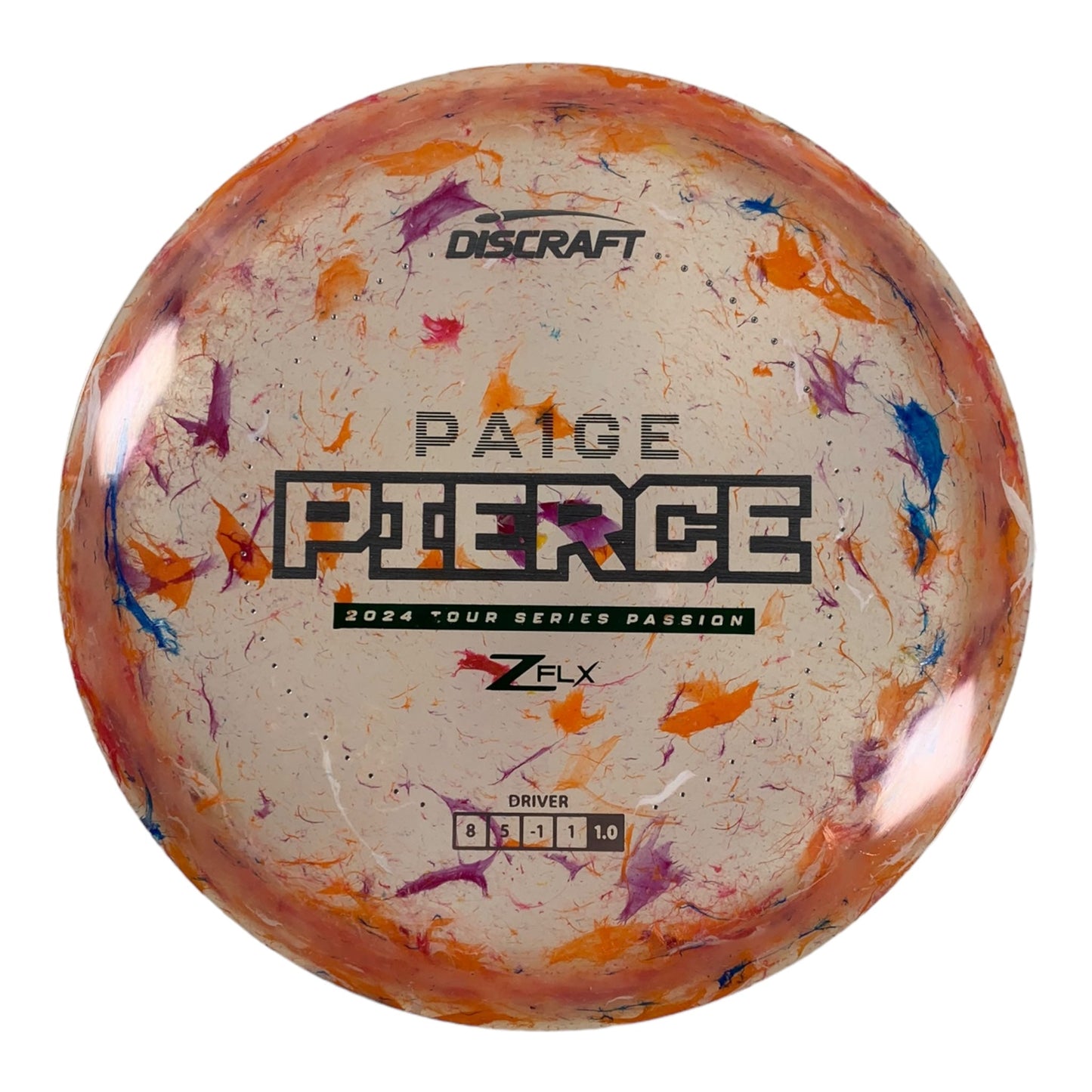 Discraft Passion | Jawbreaker Z FLX | Orange/Silver 172g (Paige Pierce) Disc Golf