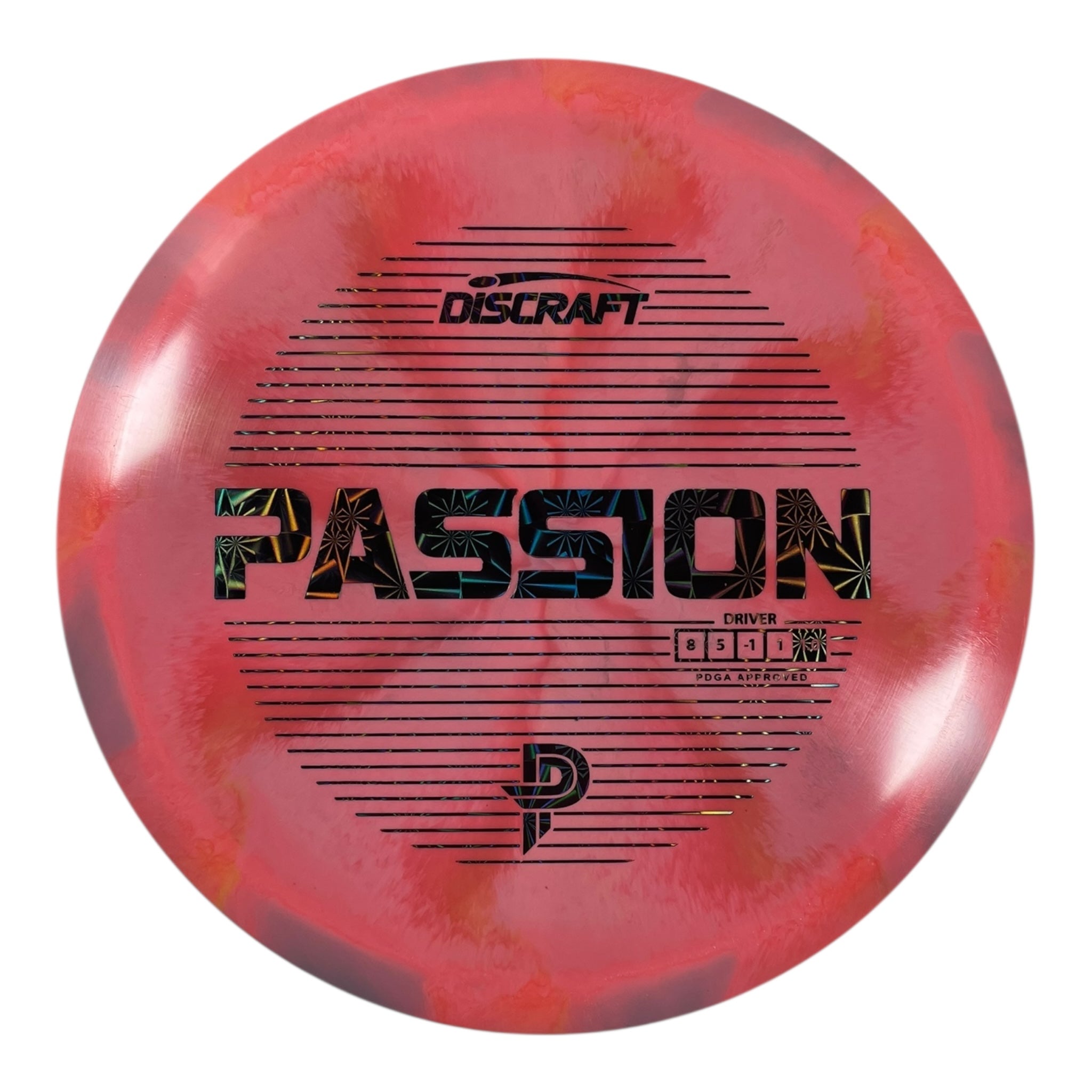 Discraft Passion | ESP | Pink/Black Holo 169g (Paige Pierce) Disc Golf