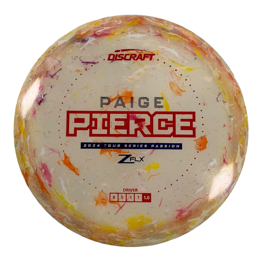 Discraft Passion | Jawbreaker Z FLX | Yellow/Red 172g (Paige Pierce) Disc Golf