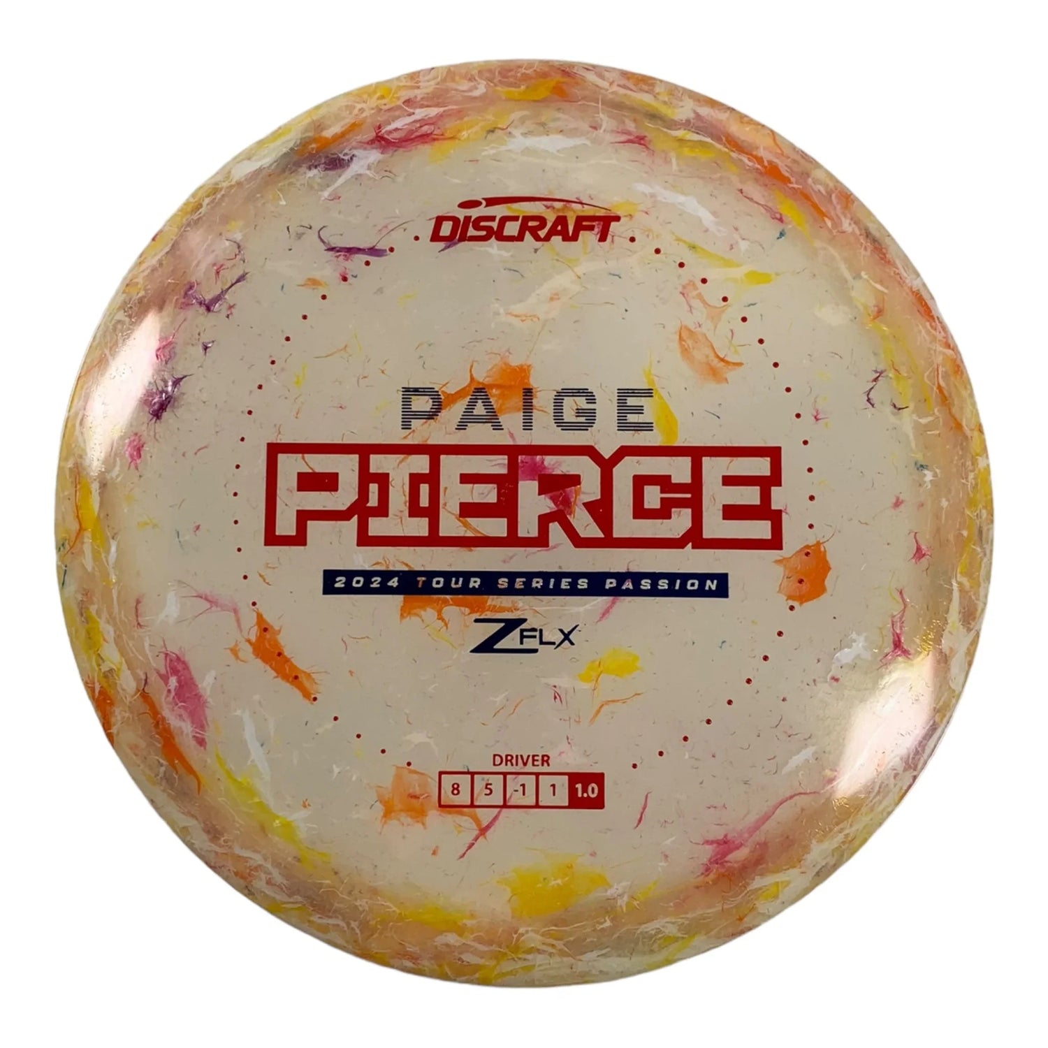 Discraft Passion | Jawbreaker Z FLX | Yellow/Red 172g (Paige Pierce) Disc Golf