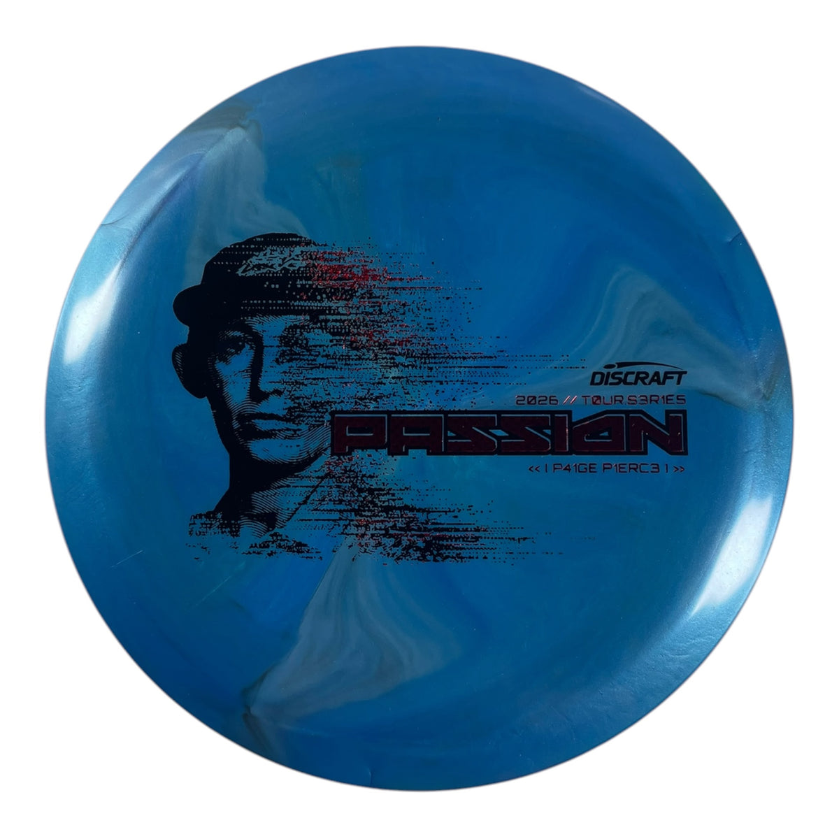 Discraft Passion | Titanium Big Z | Blue/Red 171g (Paige Pierce 2026 Tour Series) Disc Golf