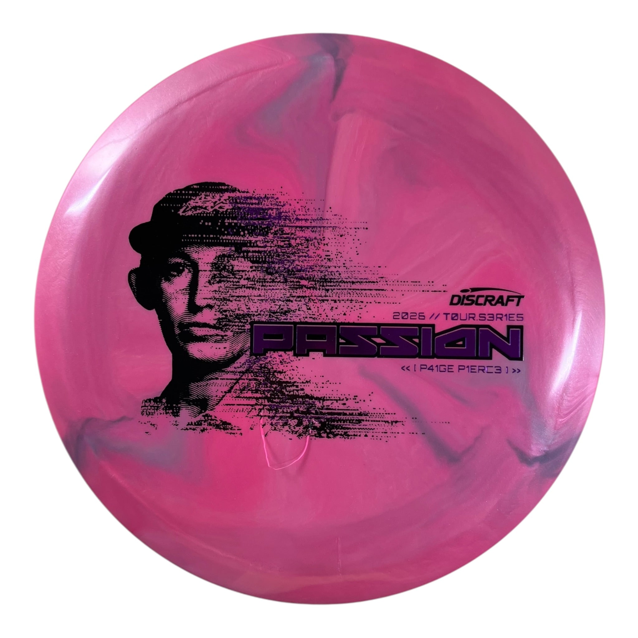 Discraft Passion | Titanium Big Z | Pink/Pink 175g (Paige Pierce 2026 Tour Series) Disc Golf