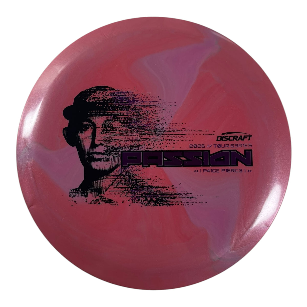 Discraft Passion | Titanium Big Z | Pink/Purple 176g (Paige Pierce 2026 Tour Series) Disc Golf