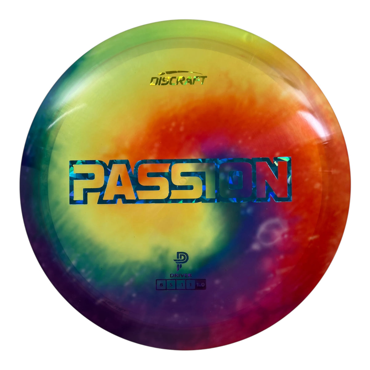 Discraft Passion | Z Line Fly Dye | Multi/Blue 175g (Paige Pierce) Disc Golf