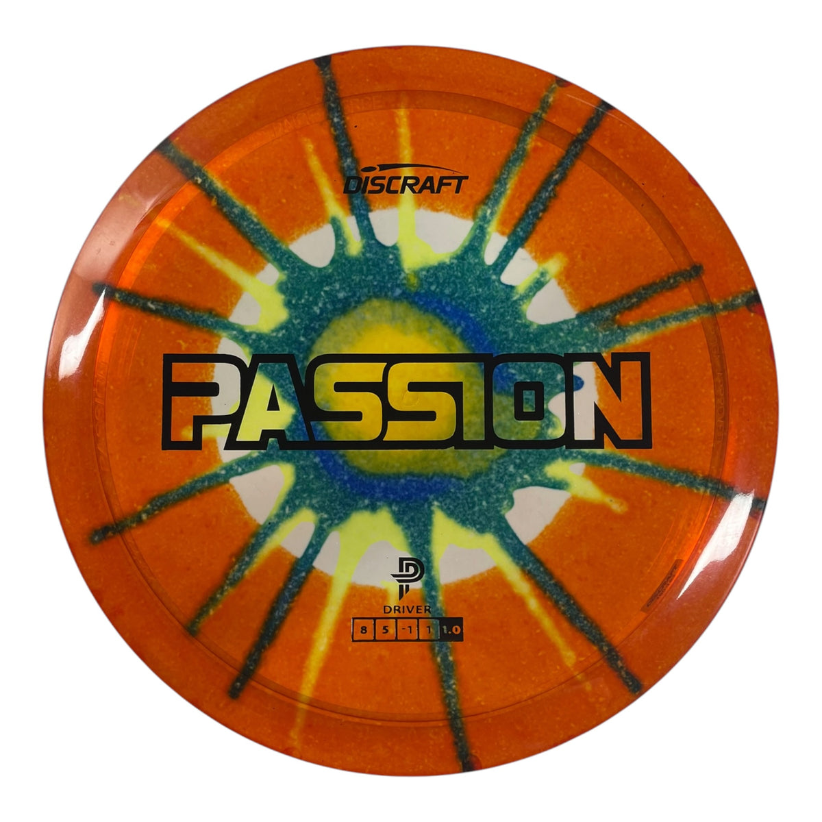 Discraft Passion | Z Line Fly Dye | Orange/Black 163g (Paige Pierce) Disc Golf