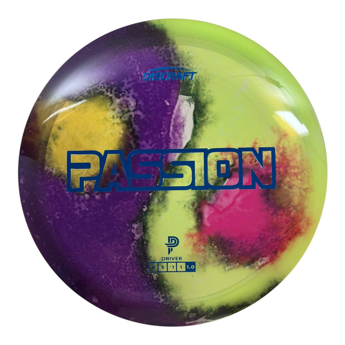 Discraft Passion | Z Line Fly Dye | Purple/Green/Blue 172g (Paige Pierce) Disc Golf