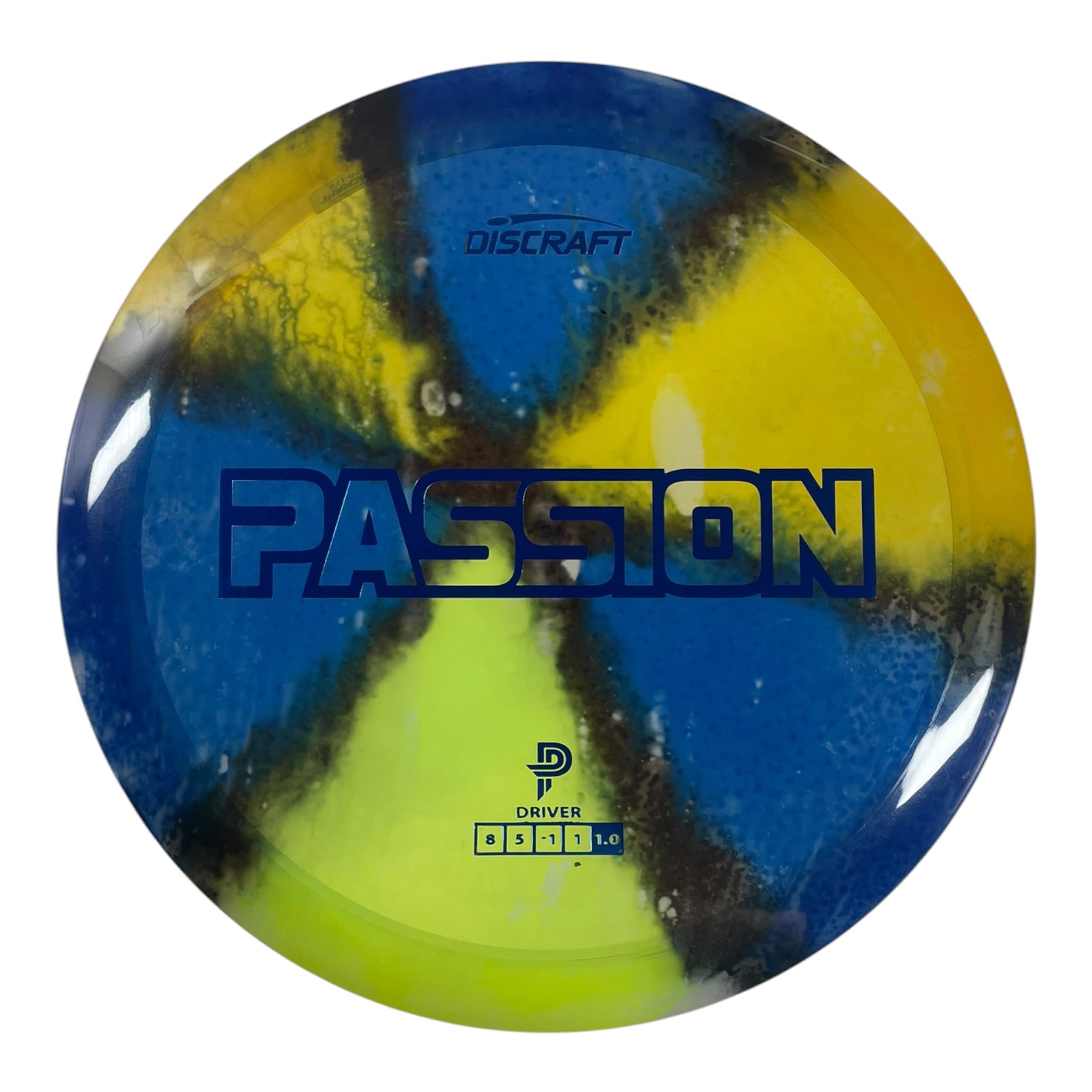 Discraft Passion | Z Line Fly Dye | Radioactive/Blue 171g (Paige Pierce) Disc Golf