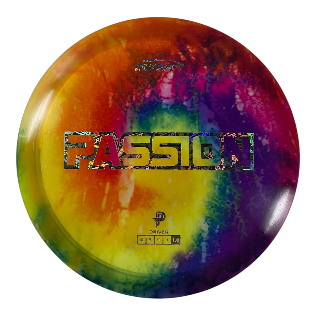 Discraft Passion | Z Line Fly Dye | Rainbow/Discraft 171g (Paige Pierce) Disc Golf
