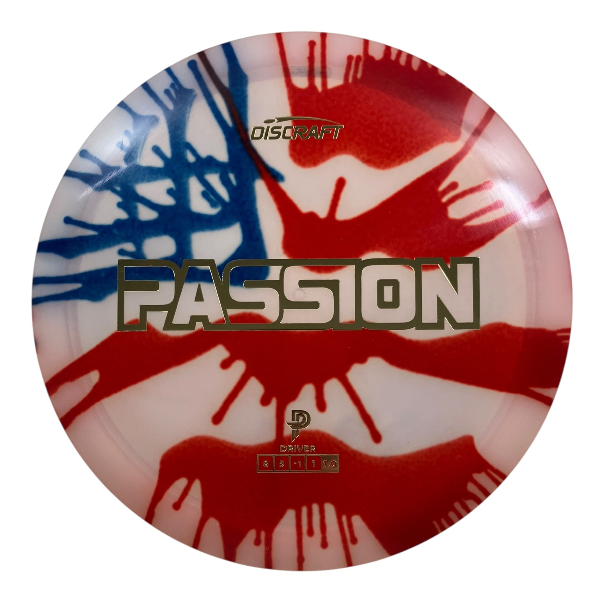 Discraft Passion | Z Line Fly Dye | USA/Gold 175g (Paige Pierce) Disc Golf