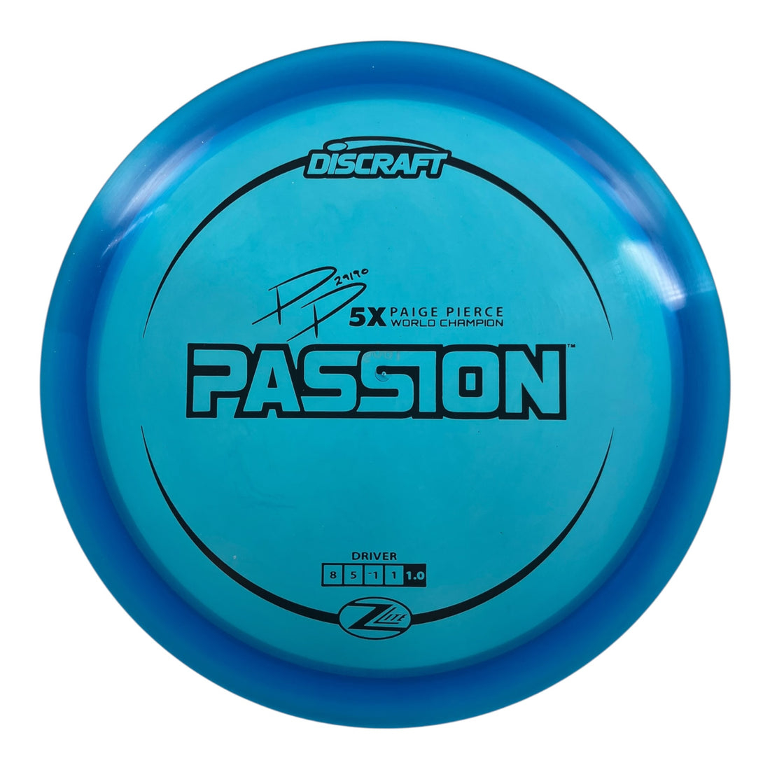 Discraft Passion | Z Lite | Blue/Black 160g (Paige Pierce) Disc Golf