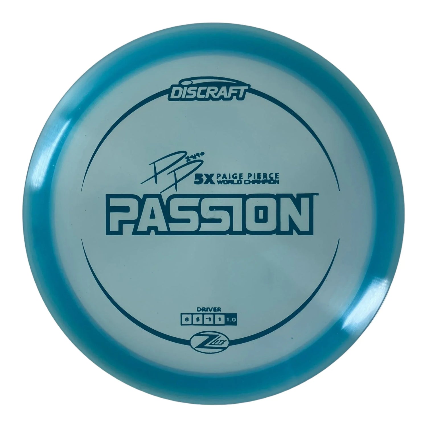 Discraft Passion | Z Lite | Blue/Blue 155g (Paige Pierce) Disc Golf