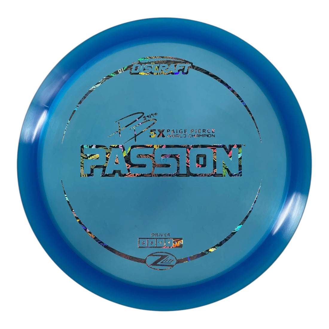 Discraft Passion | Z Lite | Blue/Discraft Logo 160g (Paige Pierce) Disc Golf