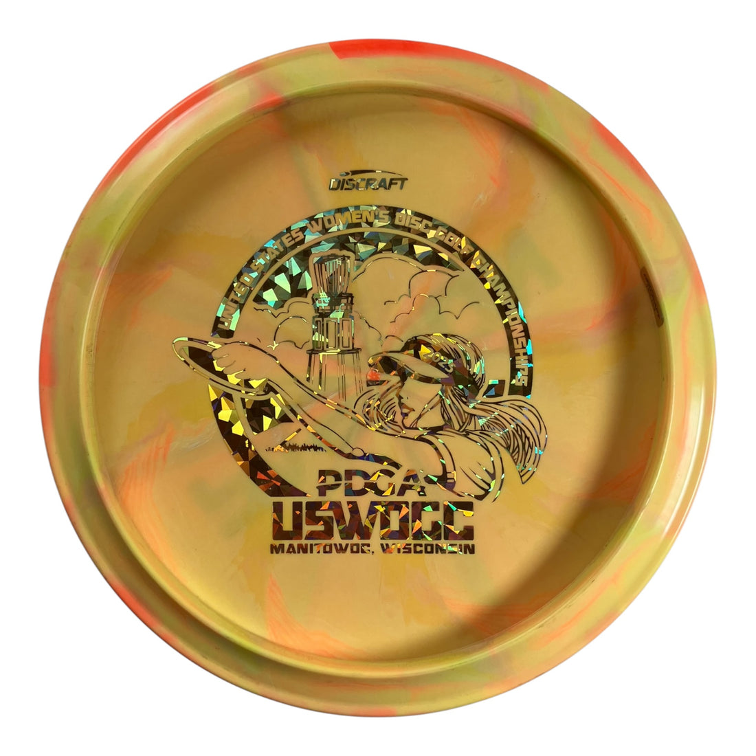 Discraft Passion - Used Like New | ESP | Orange/Gold 163g (Bottom Stamp) Disc Golf