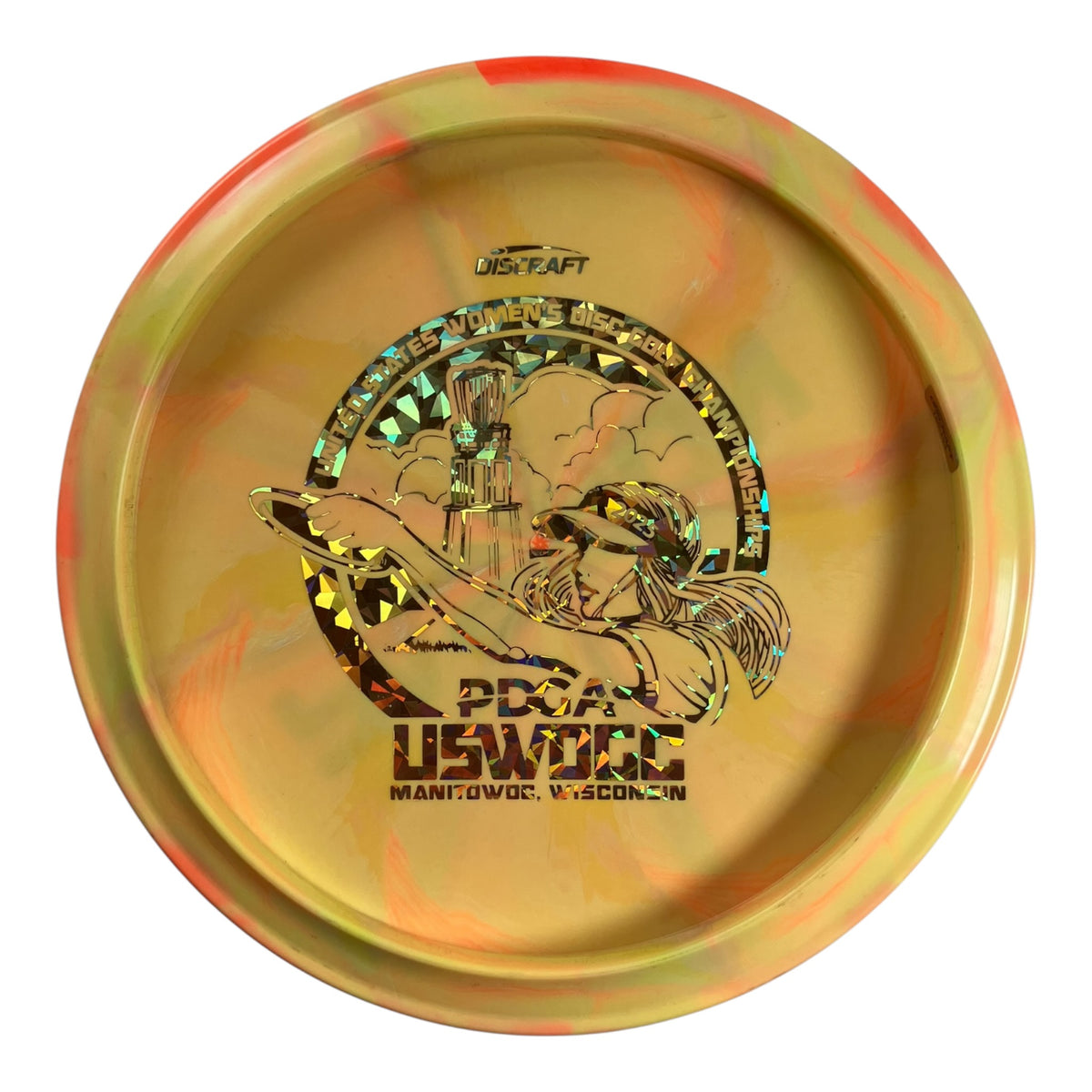 Discraft Passion - Used Like New | ESP | Orange/Gold 163g (Bottom Stamp) Disc Golf