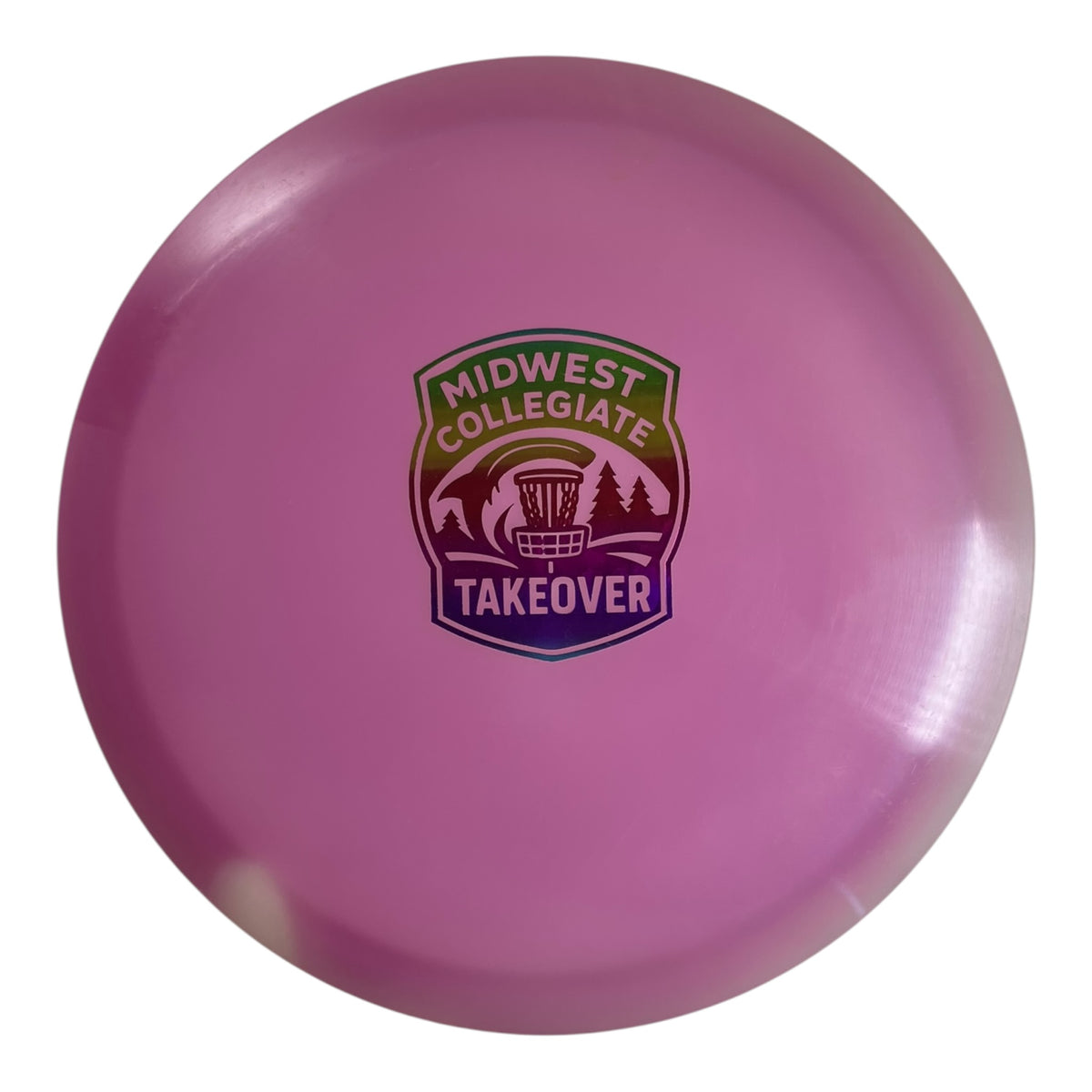 Discraft Passion - Used Like New | UV Z | White/Rainbow 173g (Midwest Collegiate) Disc Golf