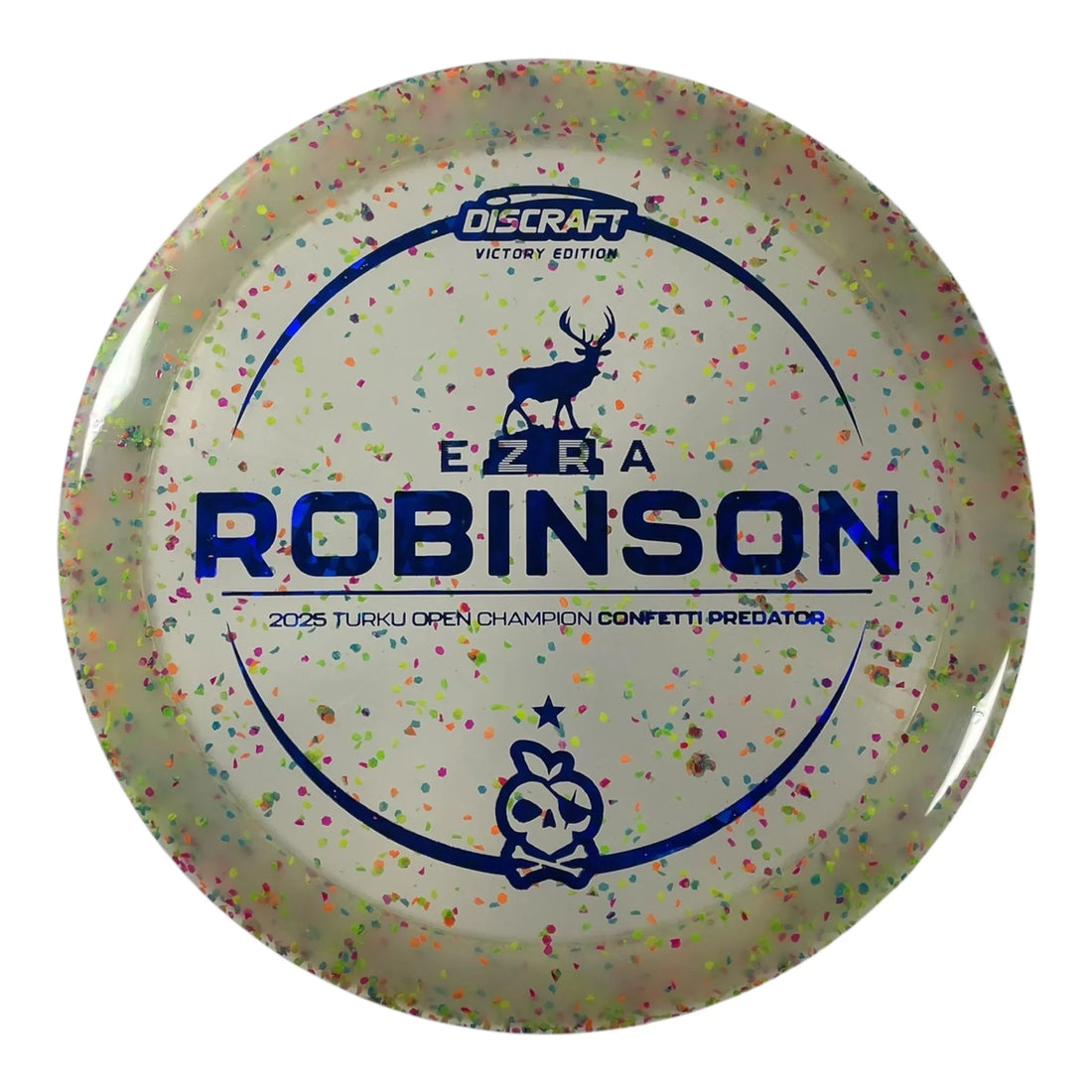 Discraft Predator | Z Confetti | Multi/Blue 172g (Ezra Robinson 2025 Turku) Disc Golf