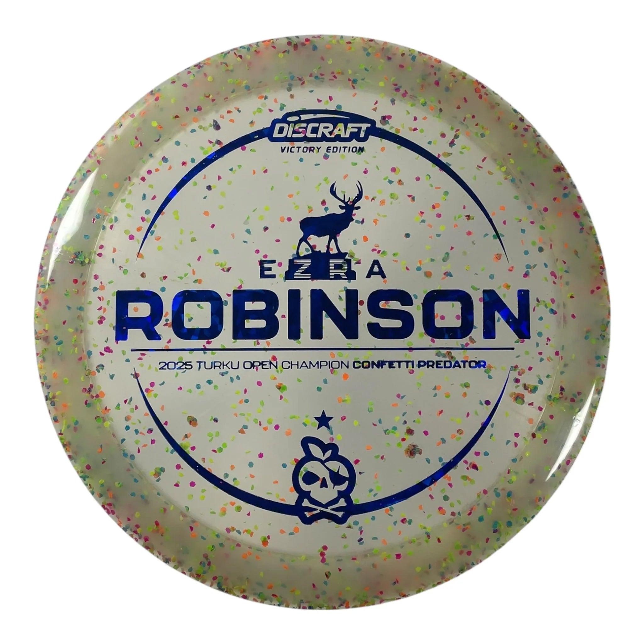 Discraft Predator | Z Confetti | Multi/Blue 172g (Ezra Robinson 2025 Turku) Disc Golf
