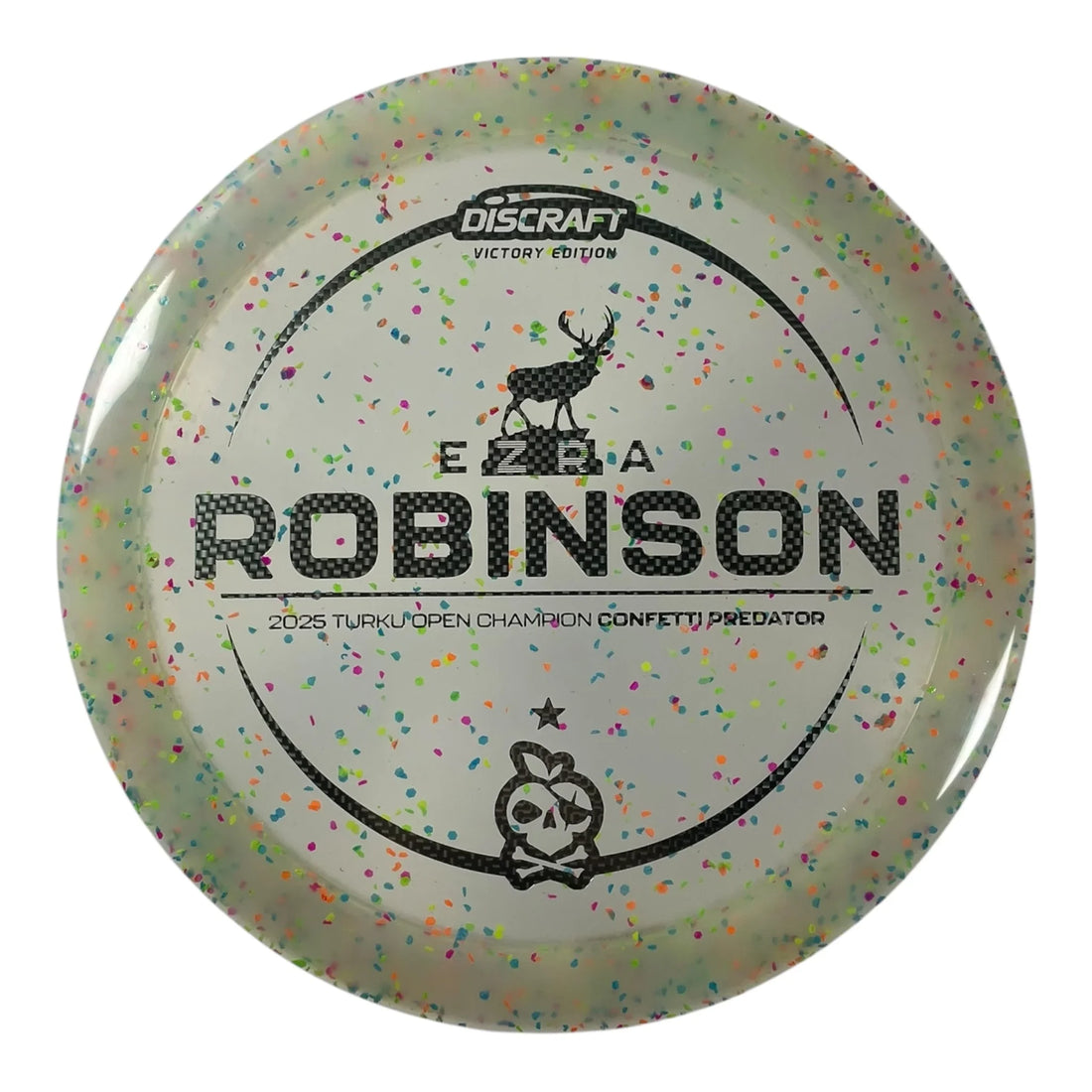 Discraft Predator | Z Confetti | Multi/Silver 172g (Ezra Robinson 2025 Turku) Disc Golf