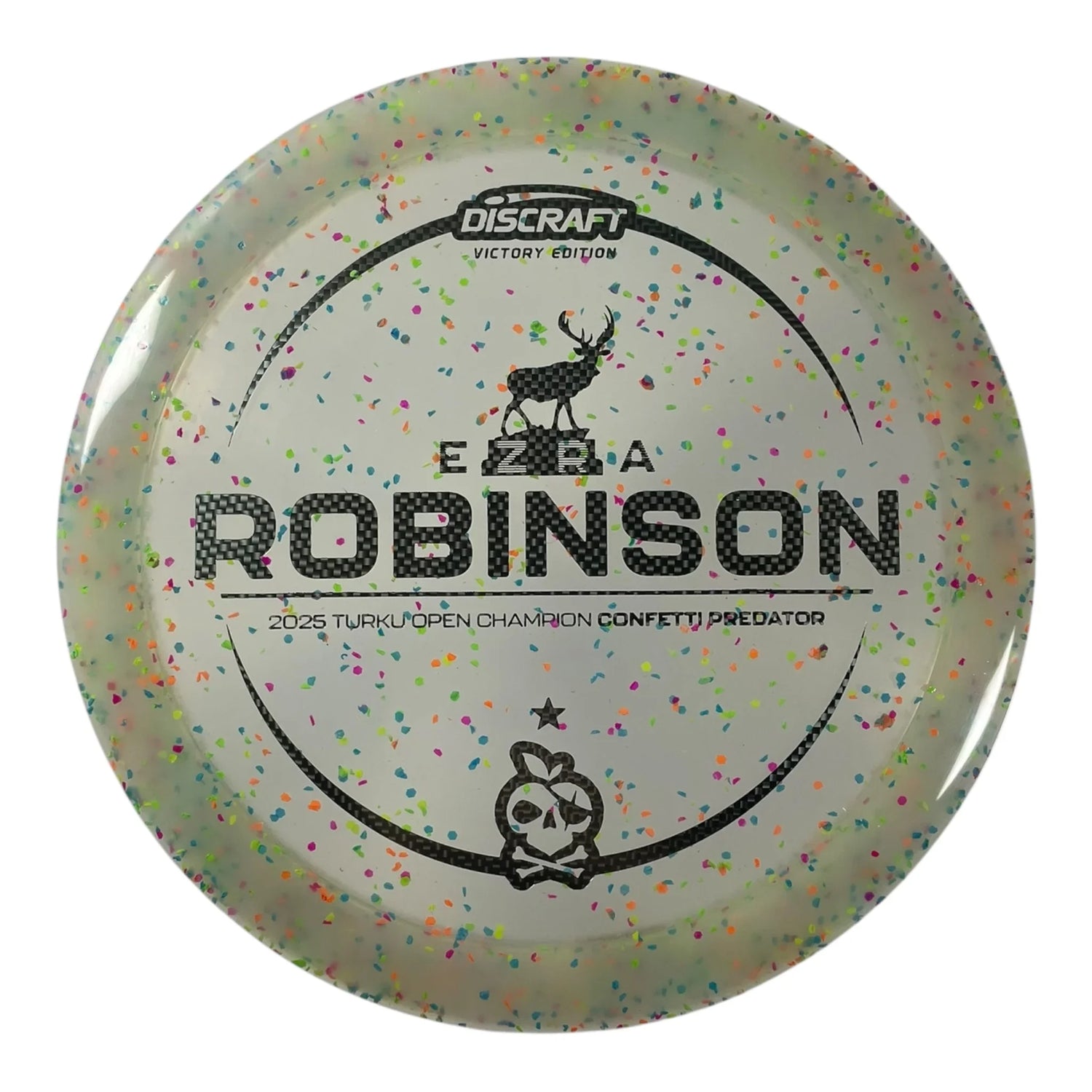Discraft Predator | Z Confetti | Multi/Silver 172g (Ezra Robinson 2025 Turku) Disc Golf
