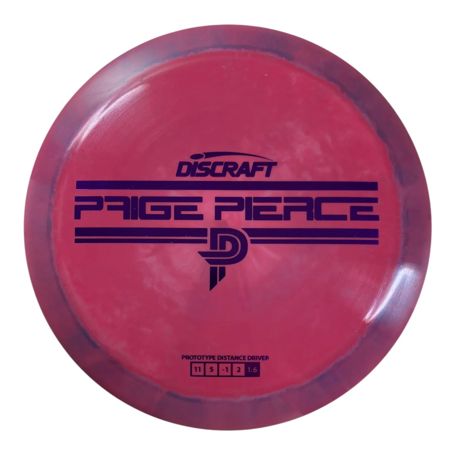 Discraft Prototype Drive | ESP | Pink/Purple 174g (Paige Pierce) Disc Golf
