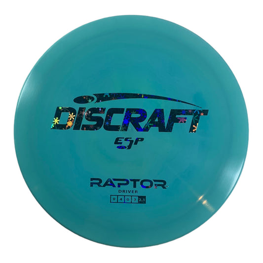 Discraft Raptor | ESP | Blue/Snowflake 170g Disc Golf