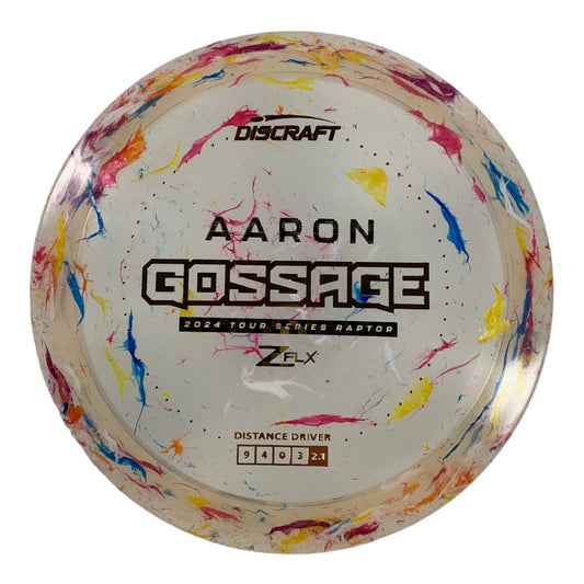 Discraft Raptor | Jawbreaker Z FLX | Yellow/Bronze 174g (Aaron Gossage) Disc Golf