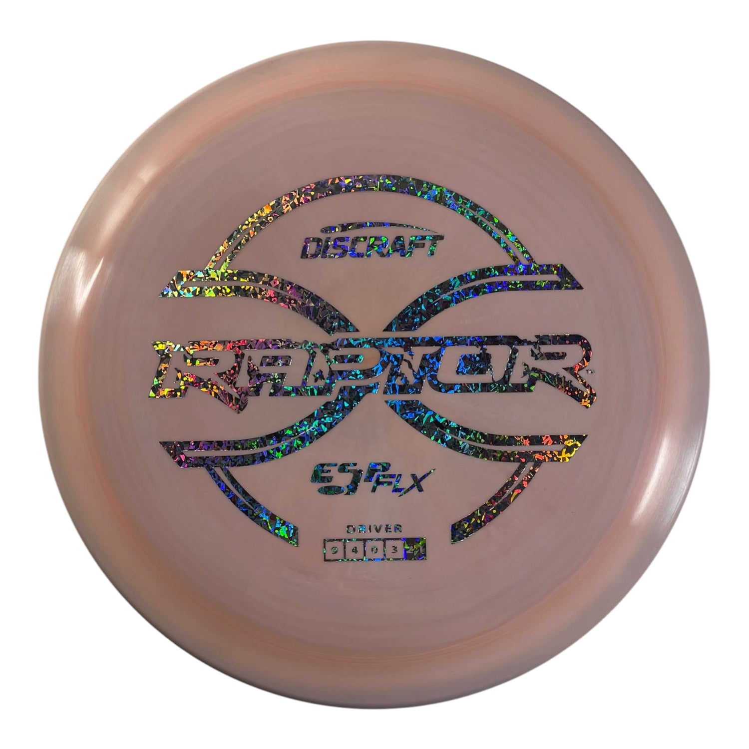 Discraft Raptor | ESP FLX | Tan/Holo 165g Disc Golf