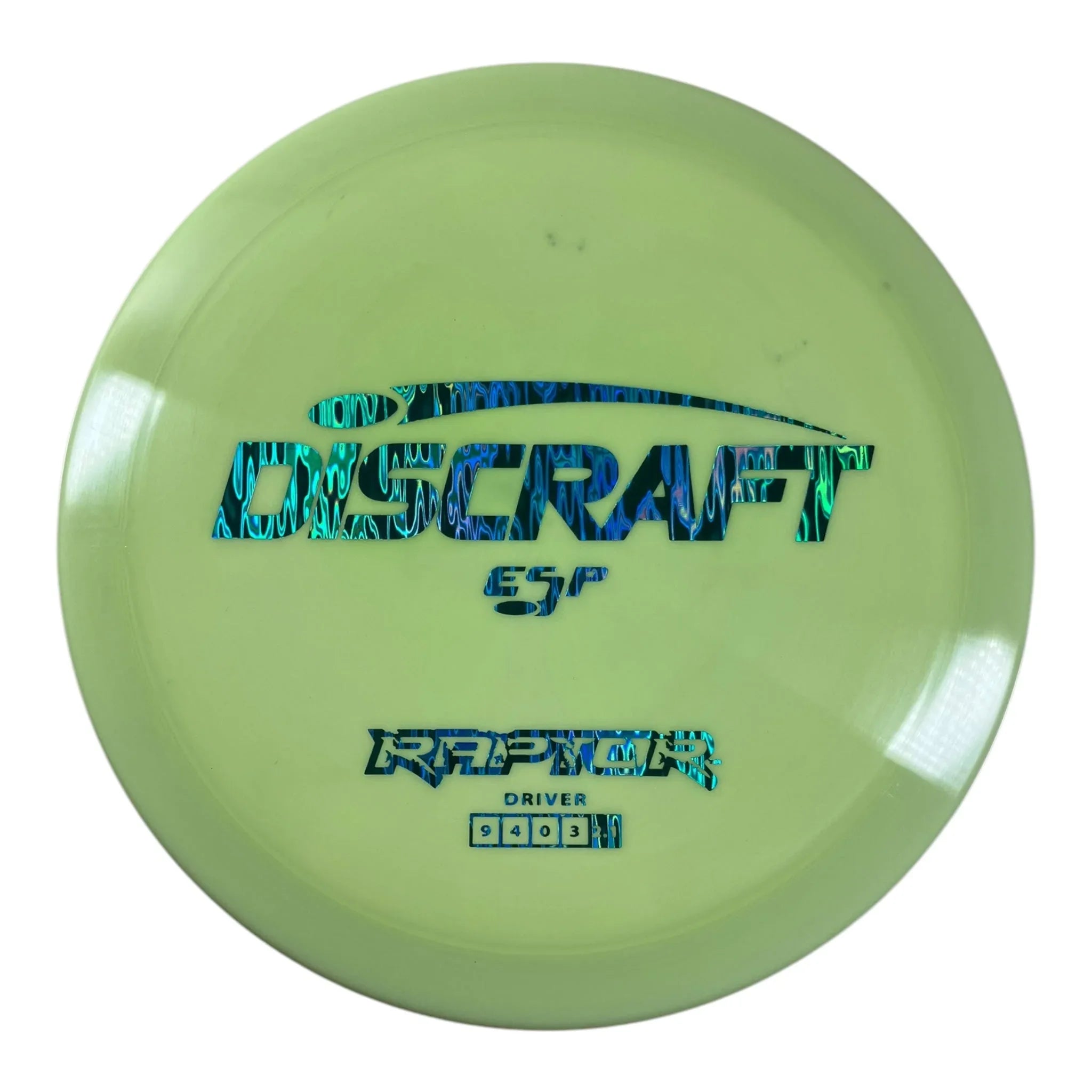 Discraft Raptor | ESP | Green/Blue 170g Disc Golf