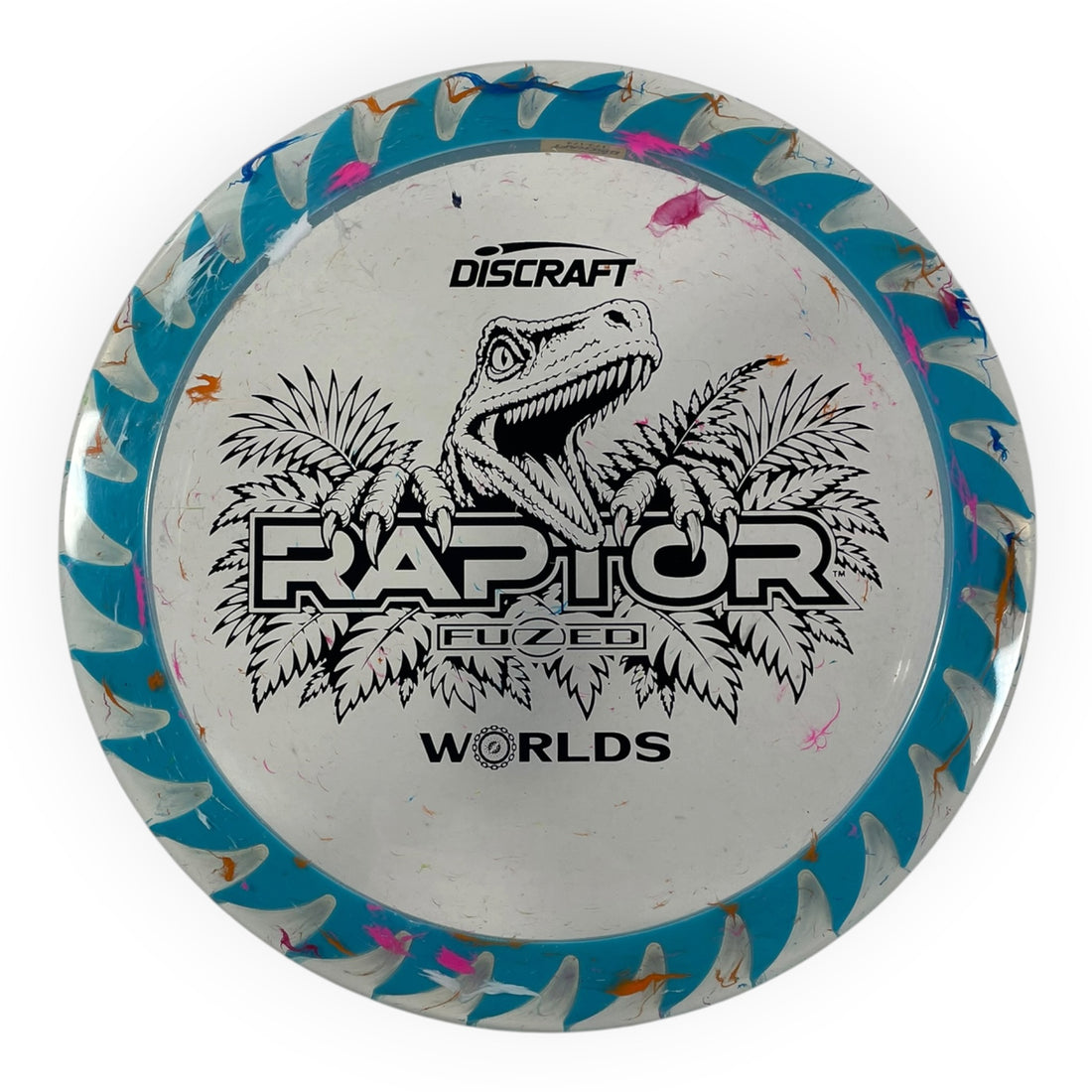 Discraft Raptor | Jawbreaker Z FuZed | Blue/Black 174g (2026 Worlds) Disc Golf