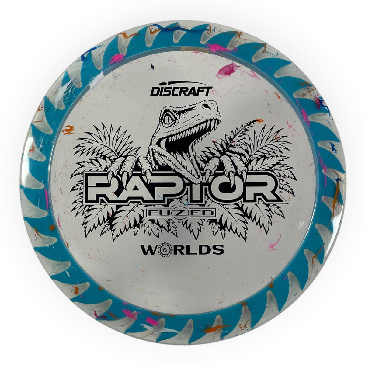 Discraft Raptor | Jawbreaker Z FuZed | Blue/Black 174g (2026 Worlds) Disc Golf