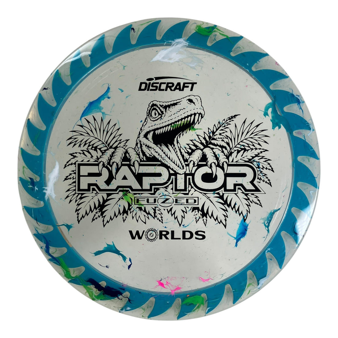Discraft Raptor | Jawbreaker Z FuZed | Blue/Black 174g (2026 Worlds) Disc Golf