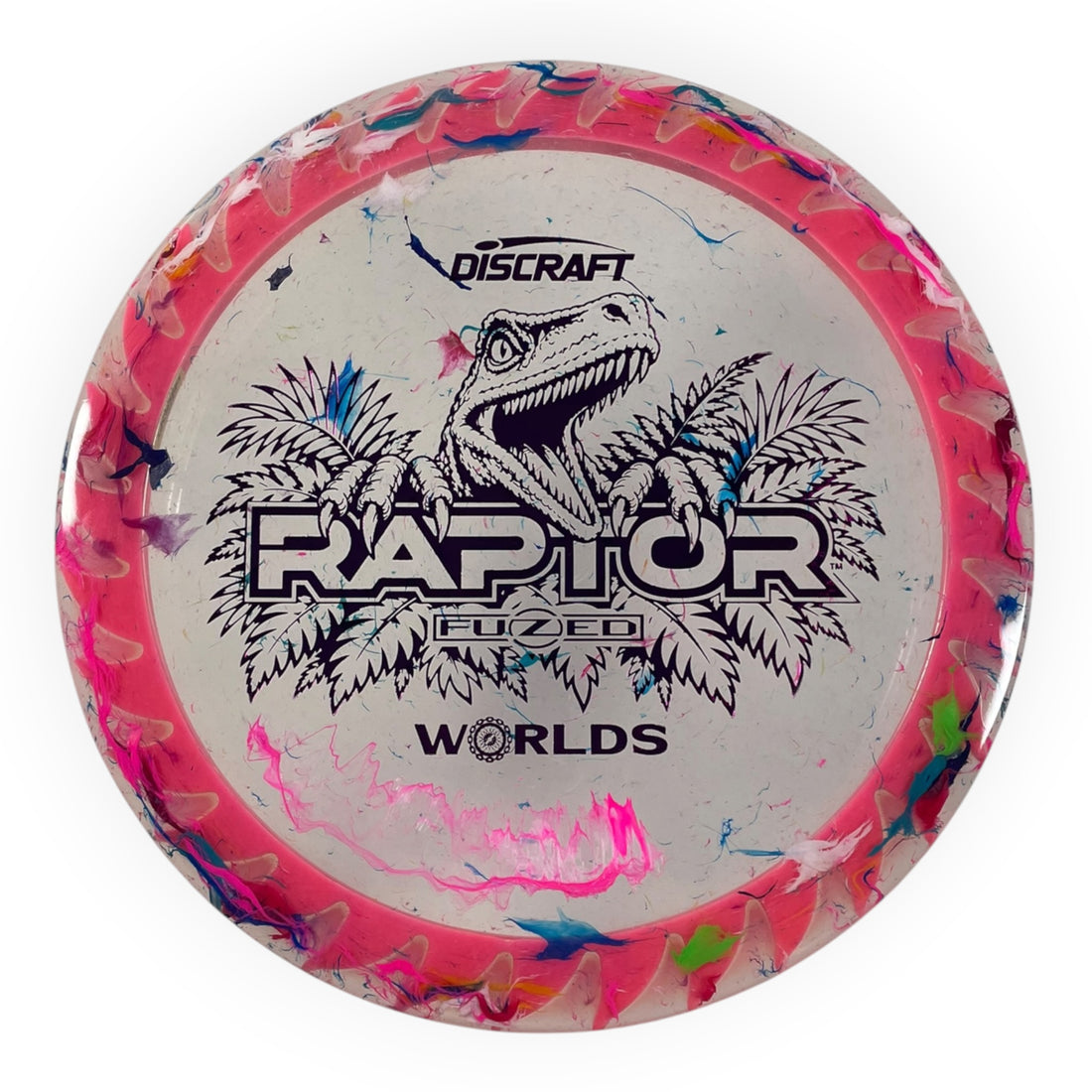Discraft Raptor | Jawbreaker Z FuZed | Pink/Pink 174g (2026 Worlds) Disc Golf