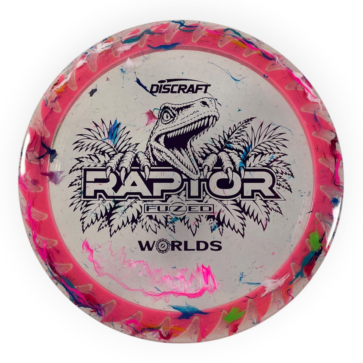 Discraft Raptor | Jawbreaker Z FuZed | Pink/Pink 174g (2026 Worlds) Disc Golf