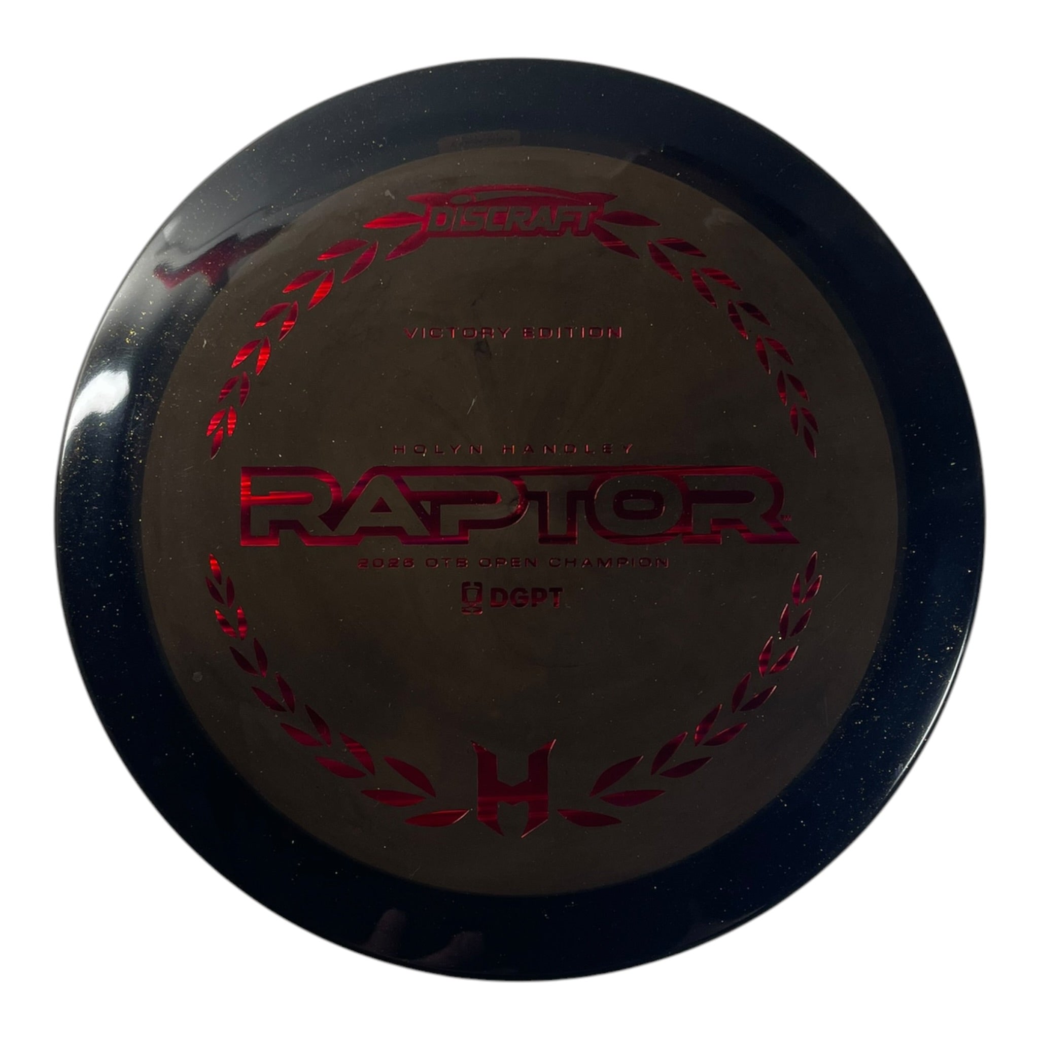 Discraft Raptor | Midnight | Black/Red 174g (Holyn Handley - Victory Edition) Disc Golf