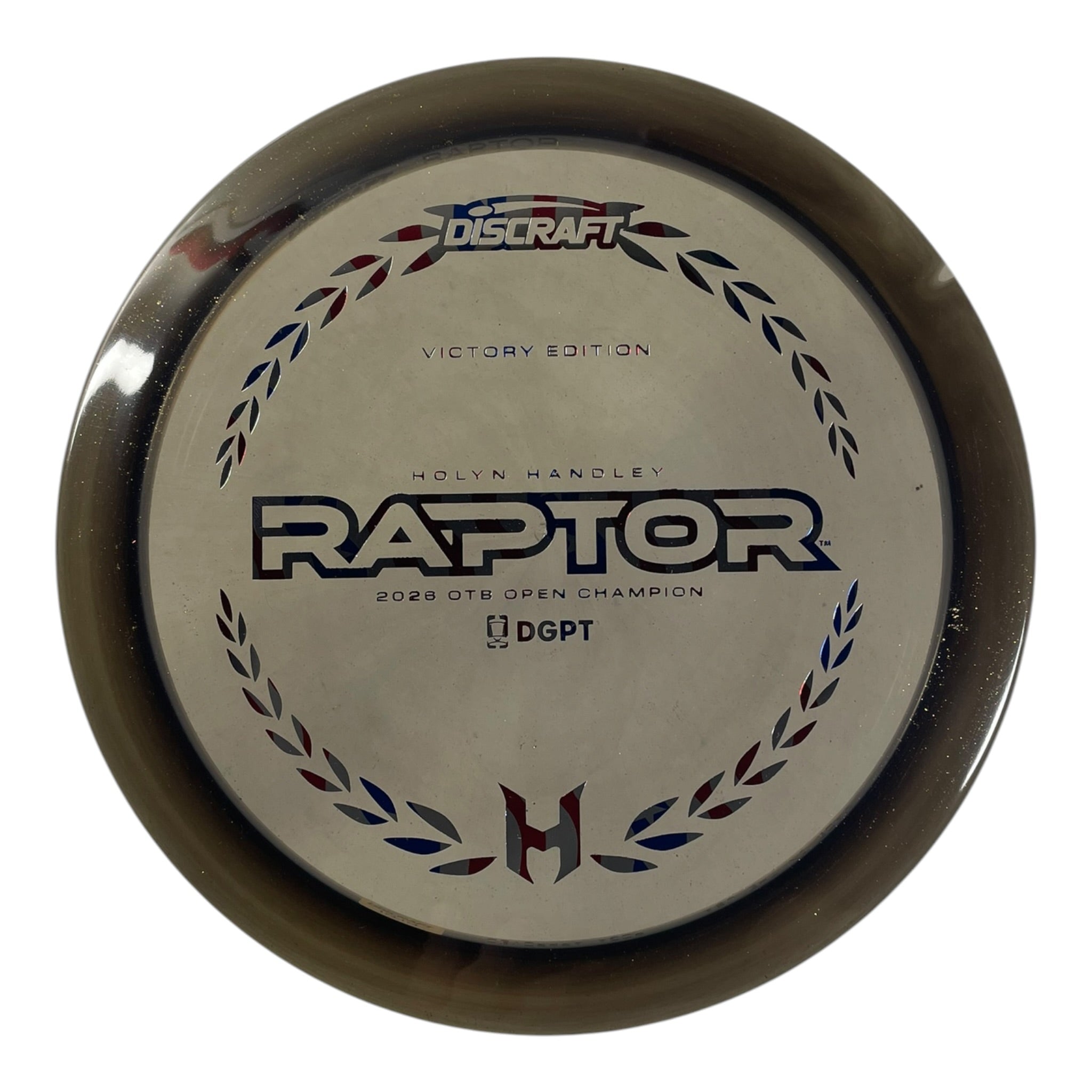 Discraft Raptor | Midnight | Black/USA 174g (Holyn Handley - Victory Edition) Disc Golf