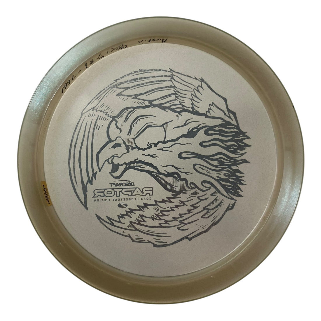 Discraft Raptor - Used Excellent | Colorshift Z | Clear/Holo 174g Disc Golf