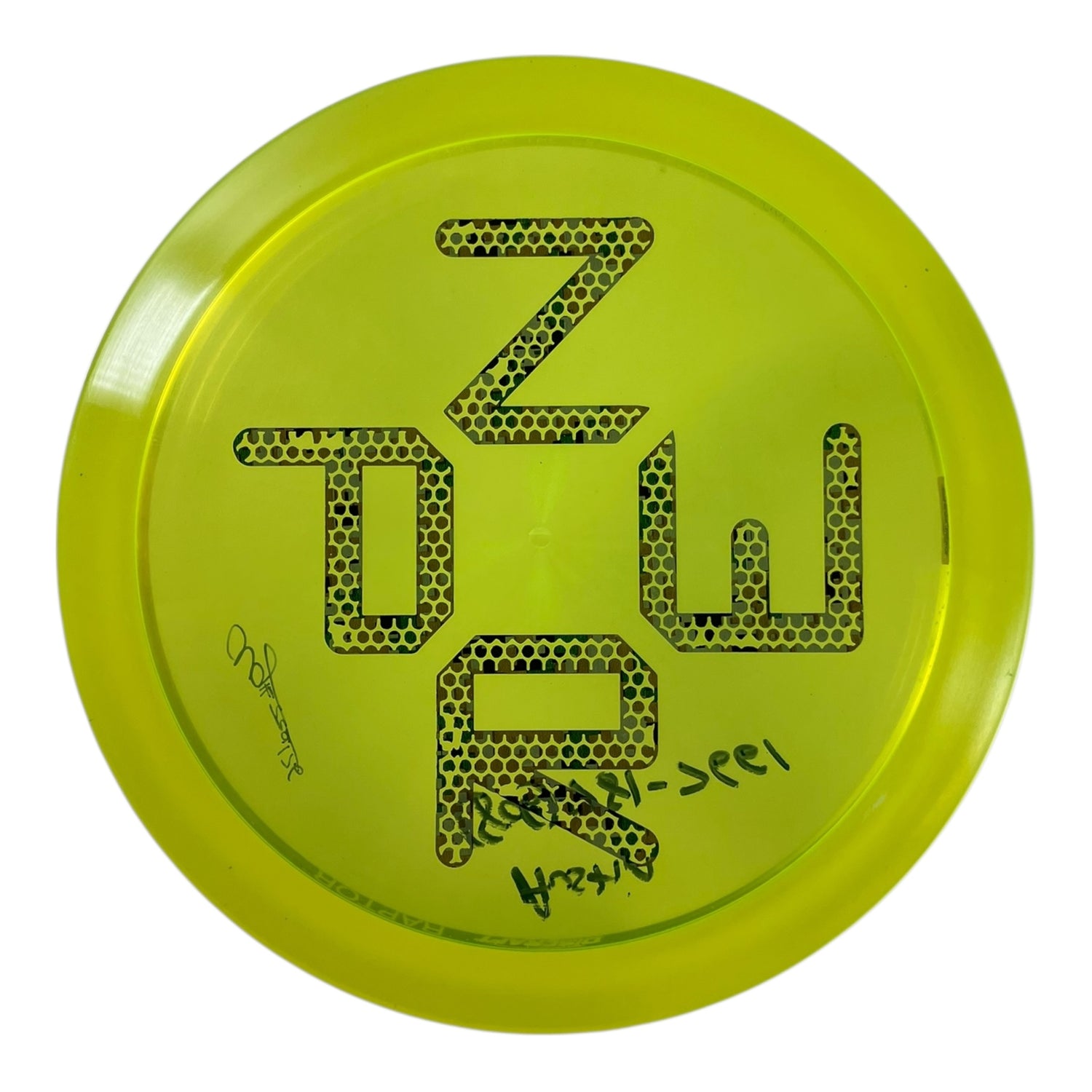 Discraft Raptor - Used Fair | Z Line | Green/Camo 172g (Andrew Presnell) Disc Golf