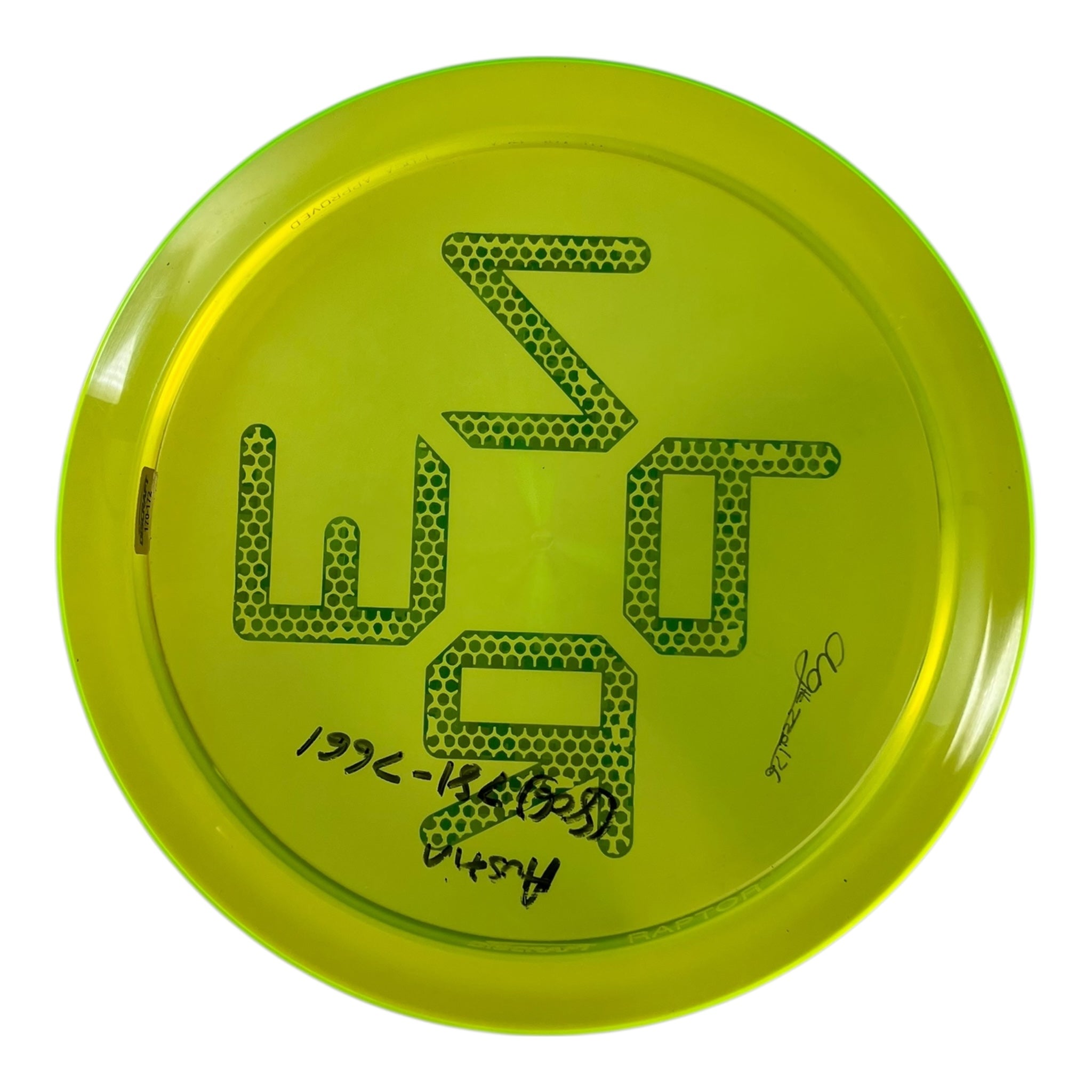 Discraft Raptor - Used Fair | Z Line | Green/Camo 172g (Andrew Presnell) Disc Golf