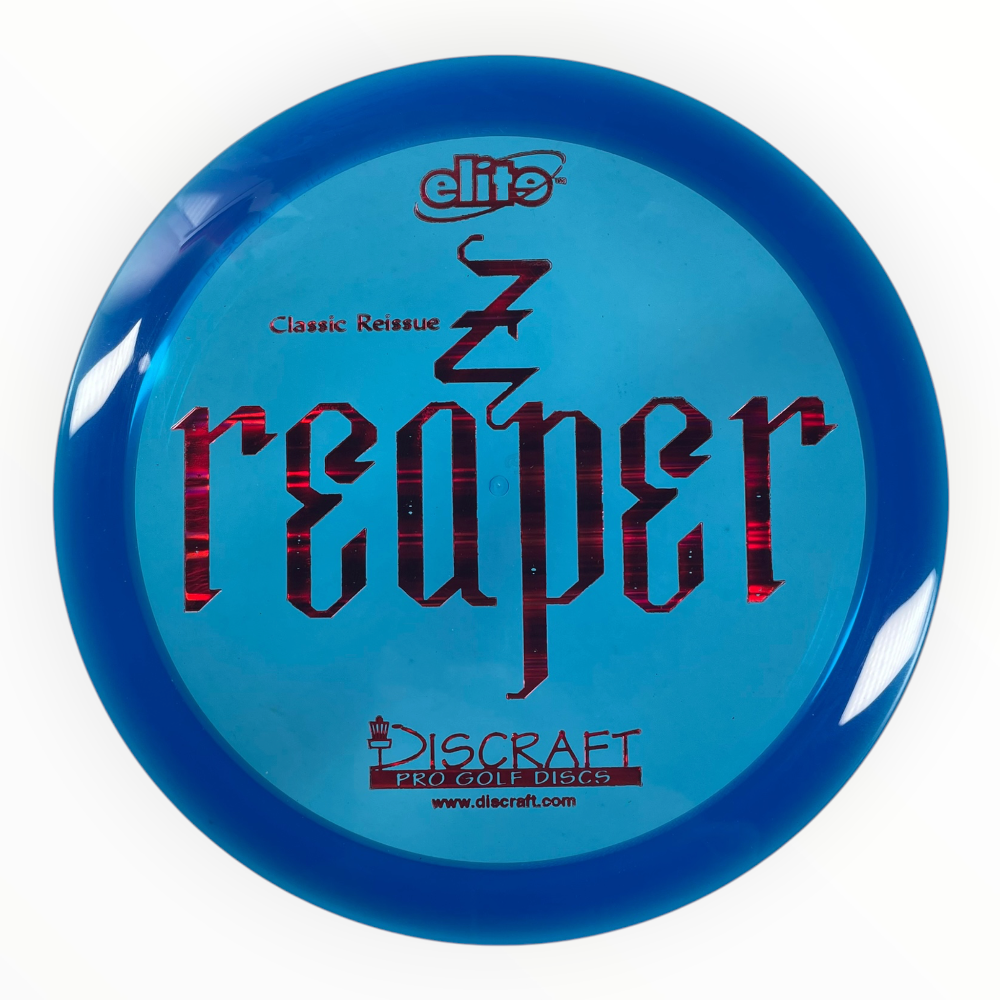 Discraft Reaper | Z Line | Blue/Red Holo 174g (Classic Reissue) Disc Golf