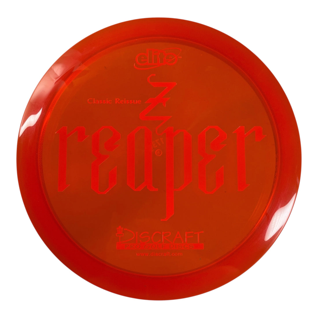 Discraft Reaper | Z Line | Orange/Orange 173g (Classic Reissue) Disc Golf